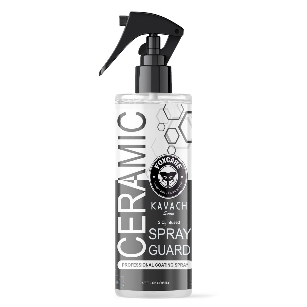 Foxcare Ceramic car Care Combo ( Ceramic spray guard 200ml+ Ceramic shampoo 200ml) - Foxcare Industries