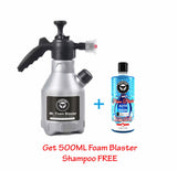 Mr. Foam Blaster D.I.Y Car washing foam Sprayer, Comes with Free Shampoo, No Electricity, Running Water or Batteries Needed - Generates Thick Foam Spray