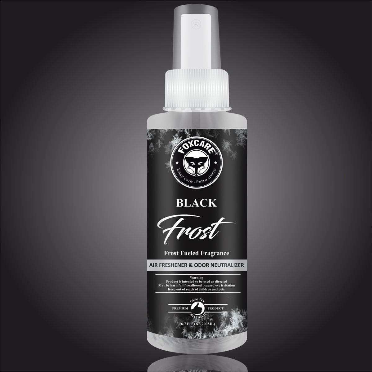 FOXCARE BLACK FROST AIR FRESHENER & ODOR NEUTRALIZER(200 ml) - Foxcare Industries