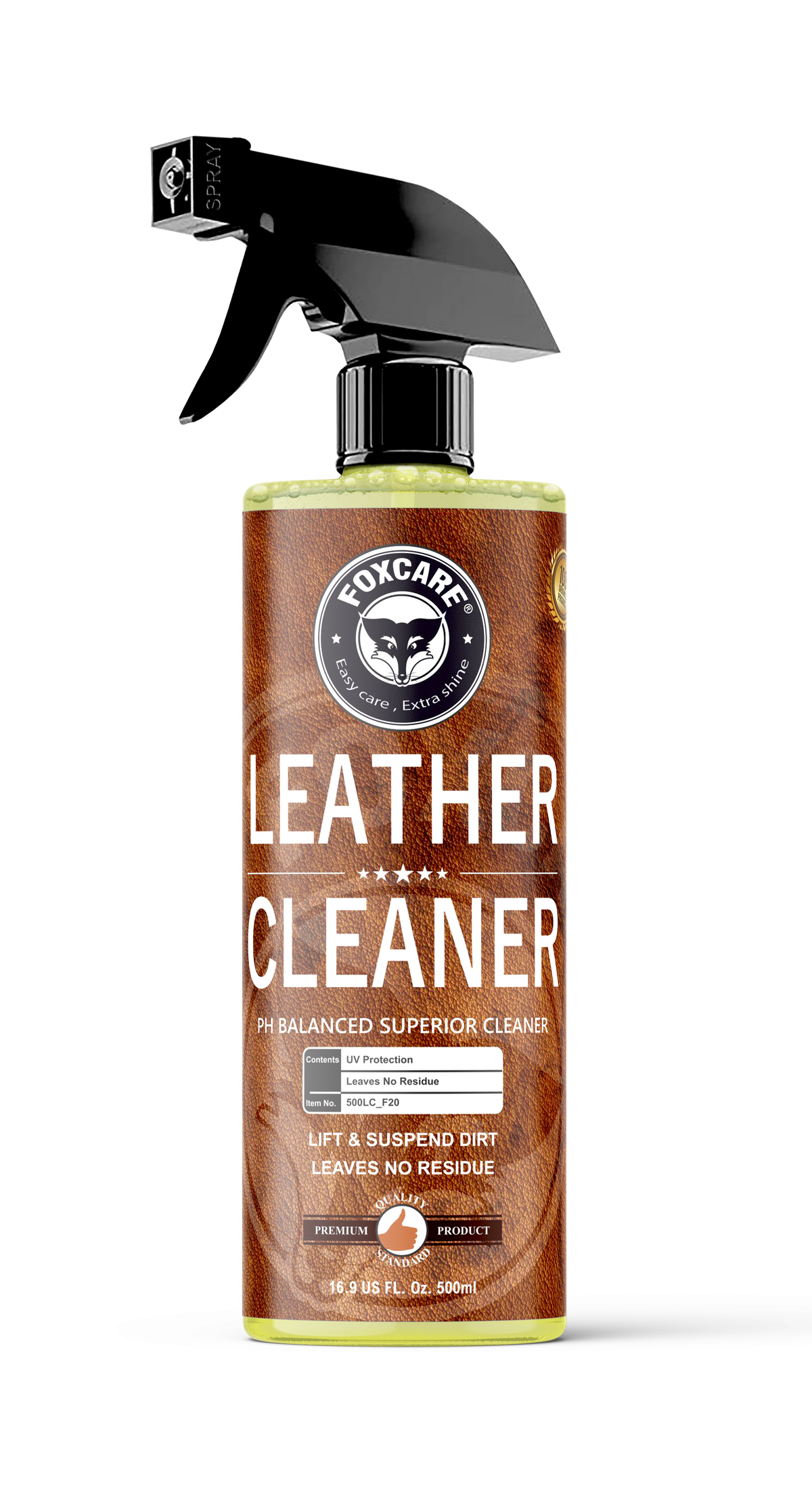 FOXCARE LEATHER CLEANER (500 ML) - Foxcare Industries