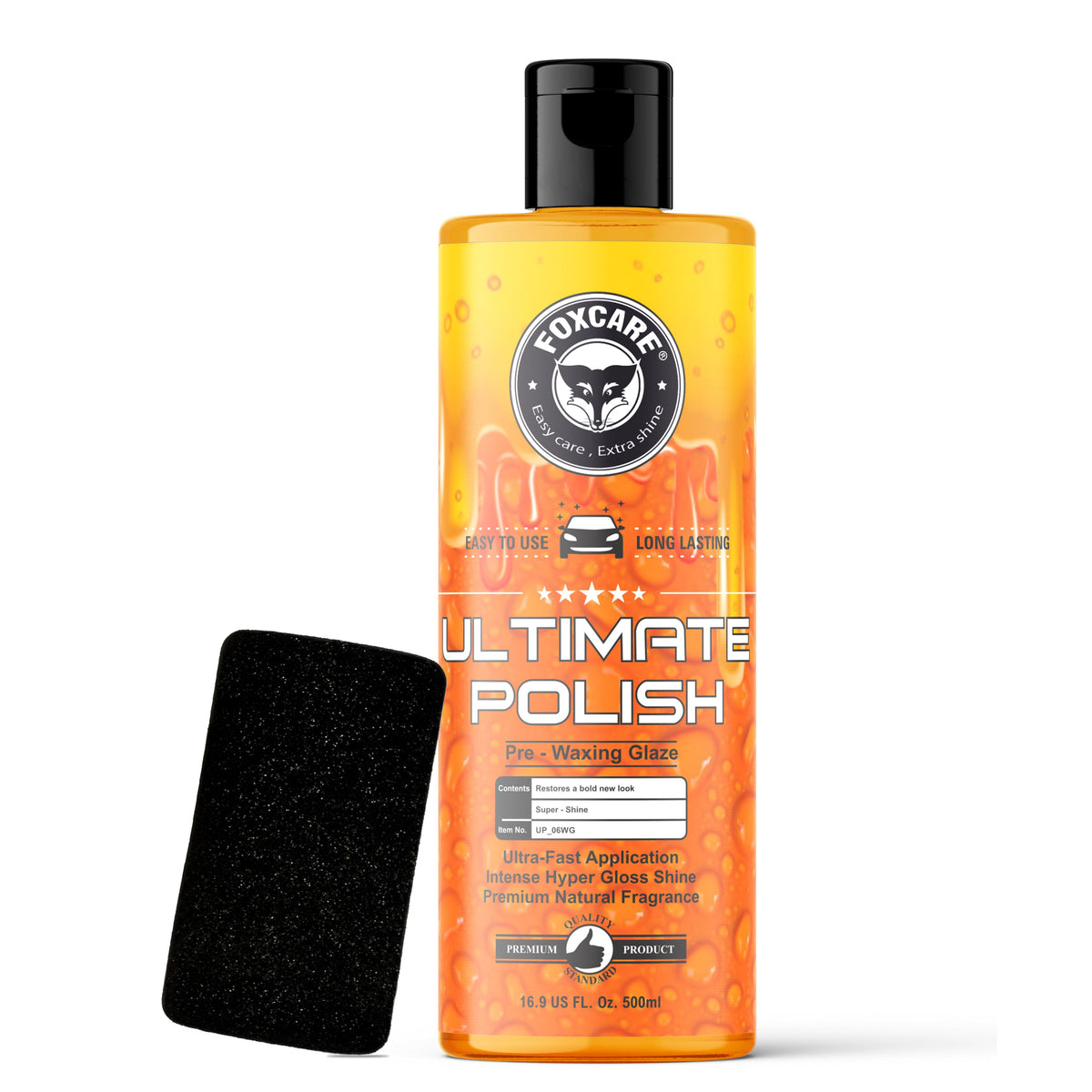 Foxcare Ultimate Polish, Pre-Waxing Glaze (500 ML) - Foxcare Industries