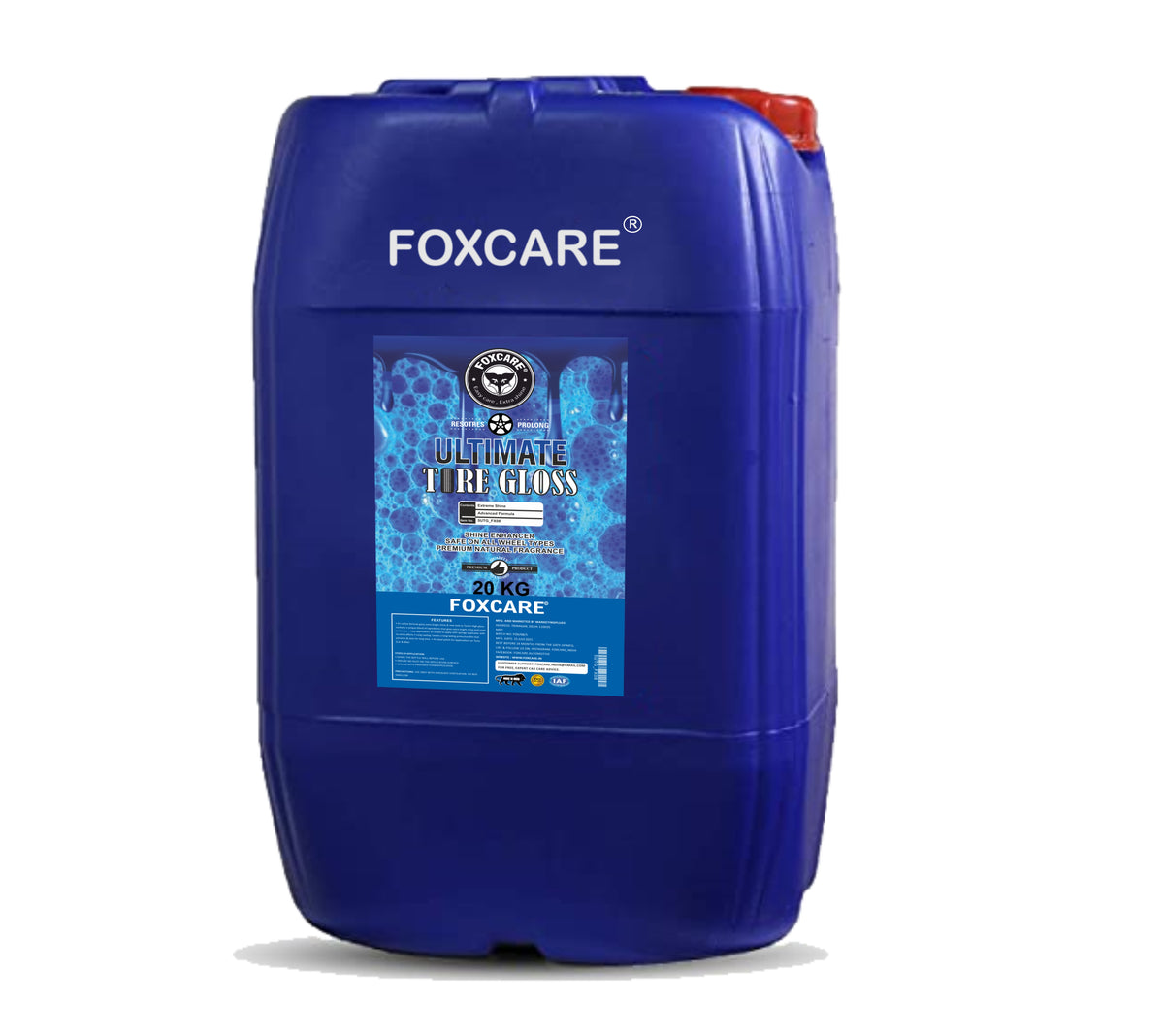 Foxcare Ultimate Tyre Gloss, A Complete Solution for TYRE Shine (20 KG) - Foxcare Industries