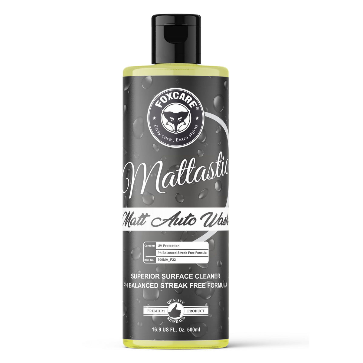 FOXCARE Mattastic Matt Auto Wash (500 ML) - Foxcare Industries